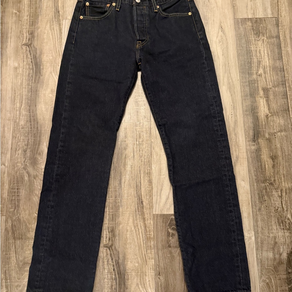 Men's Black Jeans light wash black 29x30 button fly